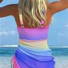 Womens Mesh Drawstring One Piece Swimsuit Slimming Padded No Underwire