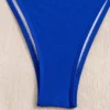 Womens Hot Girl Backless Two Piece Bikini Padded No Underwire Polyester Spandex