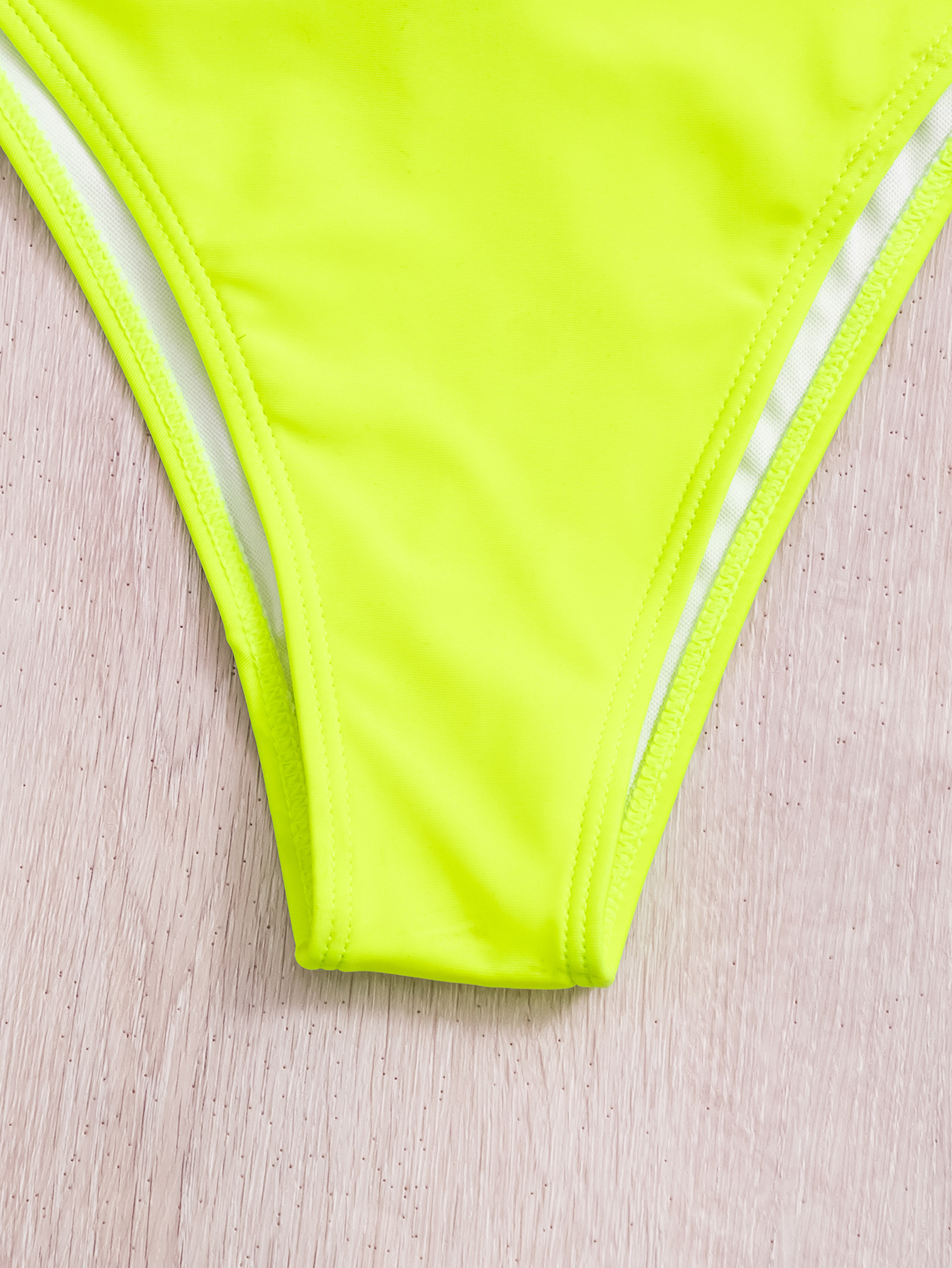 Womens Hot Girl Backless Two Piece Bikini Padded No Underwire Polyester Spandex