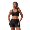 Womens Two Piece Swimsuit with Pockets Quick Dry High Elastic Chest Pad