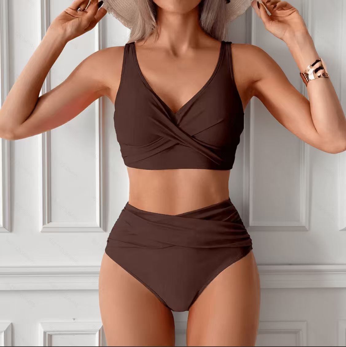 Women's Two Piece Swimsuit Quick Dry Stretchy Padded Wirefree Beach Vacation