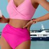 Women's Two Piece Swimsuit Quick Dry Stretchy Padded Wirefree Beach Vacation