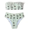 Womens Strapless Two Piece Bikini Quick Dry High Elasticity Padded No Underwire Vacation
