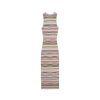 Skin-Friendly Cooling Womens Sleeveless Striped Knit Maxi Dress High Waist Elegant Work Wear