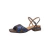 Women's Plus Size French Minimalist Block Heel Open Toe Sandals