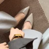 Womens Patent Leather Pointed Toe Wedge Pumps Classic Dress Shoes