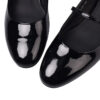 Timeless Patent Leather Womens Buckled Low Heel Mary Jane Shoes