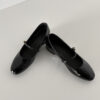 Timeless Patent Leather Womens Buckled Low Heel Mary Jane Shoes