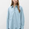 Minimalist 3D Tailored Breathable Cotton Loose Long Sleeve Shirt