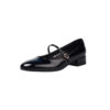 Timeless Patent Leather Womens Buckled Low Heel Mary Jane Shoes