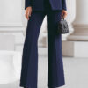 Timeless Tailored Polyester Womens Two Piece Trouser Suit