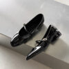 Timeless Patent Leather Womens Buckled Low Heel Mary Jane Shoes