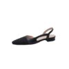 Timeless Colour Block Cowhide Womens Closed Toe Slingback Sandals