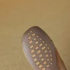 Timeless Woven Toe Genuine Leather Womens Mary Jane Flats