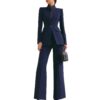 Timeless Tailored Polyester Womens Two Piece Trouser Suit