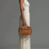 Minimalist Commuter Cream Pleated Wide Leg Womens Jumpsuit