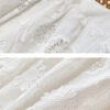 French Riviera Airy Cotton Broderie Anglaise Women Midi Skirt Set