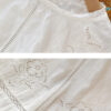 French Riviera Broderie Anglaise Airy Cotton Womens Midi Two Piece
