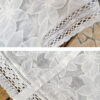 French Riviera Broderie Anglaise Cotton Womens Sleeveless Cropped Top