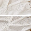French Riviera Short Sleeve Broderie Anglaise Linen Lyocell Blouse