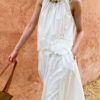 French Riviera Cotton Broderie Anglaise Womens Sleeveless Blouse