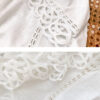 French Riviera Cotton Broderie Anglaise Off White Short Sleeve Blouse