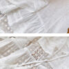 French Riviera Breathable Cotton Broderie Anglaise Womens Blouse