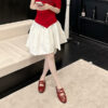 French Riviera Breathable Buckle Strap Womens Mary Jane Flat Shoes