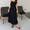 French Riviera Patent Microfibre V Buckle Ladies Pointed Toe Flats