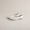 Modern Minimalist Soft Sheepskin Womens Pointed Toe Slip On Flats