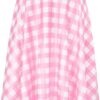 Casual Chic Stretch Novelty Print Womens High Waist A Line Midi Skirt