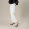 Casual Chic Foldable Sheepskin Womens Pointed Toe Slip On Flats