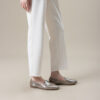 Casual Chic Foldable Sheepskin Womens Pointed Toe Slip On Flats
