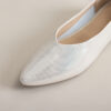 Modern Minimalist Soft Sheepskin Womens Pointed Toe Slip On Flats