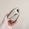 Modern Minimalist Soft Sheepskin Womens Pointed Toe Slip On Flats