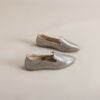Casual Chic Foldable Sheepskin Womens Pointed Toe Slip On Flats